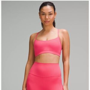 Light support yoga sports bra